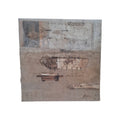 Jenny Verplanke / JENTEN (b. 1952) — “Bewegen in onze ruimte I”, c. 2000s–2010s Mixed-media abstract work on canvas — Contemporary European abstraction